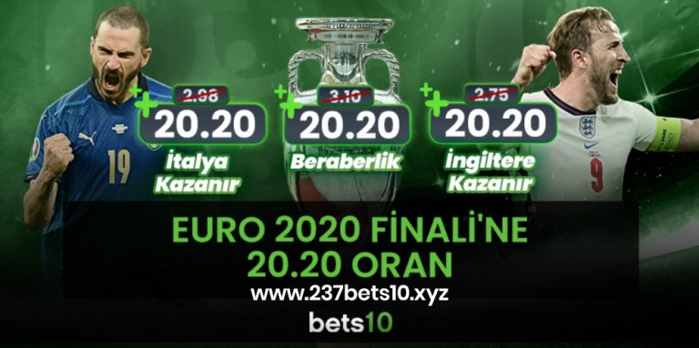 EURO 2020 Finaline Dev 20.20 Oran Bets10 Bahiste